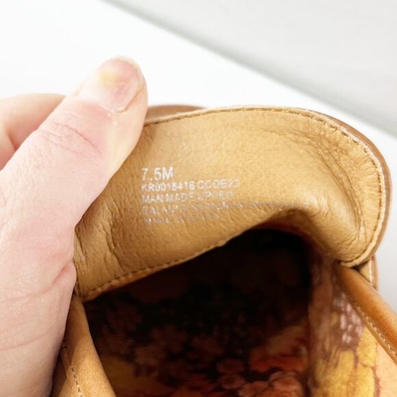 Korks Regina Penny Loafer Platform Oxford Heeled Shoe Brown 7.5 - Picture 5 of 9